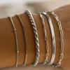 Joyería de Mano Bohemia Transfronteriza Europea y Americana Cadena Metálica Set de Mujer 6 Cadenas Multicapa Pulseras Simples