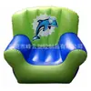 Producción Profesional: Sofá Inflable de PVC con Respaldo Sofá Individual Inflable Serie de Muebles Inflables
