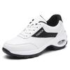 2026 Novos Tênis Esportivos Casuais Respiráveis Transfronteiriços, Sapatos Versáteis para Viagem ao Ar Livre, Sapatos de Dança Leves com Solado Espesso para Mulheres Atacado