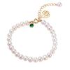Suministro directo de fábrica Pulsera Estrella Fuman temperamento de niña joyería de moda pulsera en vivo pulsera de perlas de agua dulce joyería