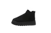 Botas de Nieve de Terciopelo de Invierno Nuevas para Mujer Suela Gruesa Plataforma Elevadora Botines Cortos Slip-on Cálidos Zapatos Grandes de Algodón Múltiples Colores Disponibles