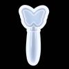 Molde epoxi de cristal diy alas en forma de corazón varita mágica cambiable mariposa Luna Estrella espejo molde de silicona
