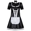 M-XXXL Roupa Sexy de Empregada Europeia e Americana Roupa de Empregada cosplay Lingerie Plus Size