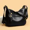 2026 Nuevo Urbano Simple Moda Tendencia Gran Capacidad Monoprenda Cruzado Mochila para Mujer Cruzado Bolso Cuadrado Pequeño Venta al por Mayor