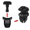 12792092 Es Adecuado para Saab Senna Cubierta de Batería de Coche Clip de Plástico Protector Clip de Fijación del Panel de la Puerta