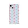 Patrón Floral Pequeño de Pantalla Completa Adecuado para Funda de Teléfono con Airbag iPhone 17 16Pro Pareja 14 Apple Anti-Caída 13/15 Fábrica
