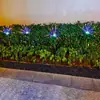 Luzes de fogos de artifício LED movidas a energia solar para jardins externos, pátios e gramados, fogos de artifício eletrônicos decorativos disponíveis para atacado