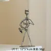 Ornatos Criativos Atacado Pulseira Homem de Ferro Decoração de Casa Mesa Metal Homem de Ferro Homens Artesanato Decorativo Vintage