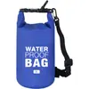 Bolsa Impermeável de Praia Transfronteiriça Tecido de Malha 500D Bolsa de Rafting Armazenamento de Roupas Esportes ao Ar Livre Conveniente Bolsa Inflável para Natação
