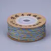 Pulseira DIY feita à mão com fio de algodão esfregado à mão, peça de teatro literária estilo Xizang, pingente semiacabado com contas de diamante de cera de abelha bodhi, corda artesanal