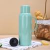Nueva tetera de acero inoxidable 316 con taza de vacío de gran capacidad y pantalla inteligente, tetera portátil para exteriores con asa para guisar