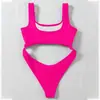 Nuevo Traje de Baño Enterizo de Aguas Termales para Mujer 2026 Amazon Ombligo al Aire Estilo Europeo y Americano Traje de Baño Bikini Sexy Playa Estilo Puro Deseo