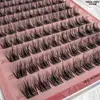 Camadas 5D Cacheado de Bebê! Cílios Postiços de Pelo de Visão Autoadesivos, Look Natural Bagunçado e Preguiçoso, Volume Grande Realista, Leve
