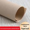 Papel Kraft Abertura Total Cartão Kraft Capa de Cartão Rígido Espessado Papel para Cartão Kraft Papel Kraft Grande Jardim de Infância