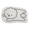 Lavable a máquina inodoro absorbente pareja baño individual puerta mascota cachemir suave alfombrilla antideslizante sin pelusa