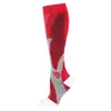 Calcetines elásticos largos de compresión T de venta caliente, calcetines elásticos de presión moldeadores de piernas, calcetines elásticos deportivos transpirables y resistentes al olor, protectores elásticos para piernas de running para adultos