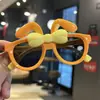 Gafas de Sol Polarizadas para Niños Nuevas Orejas de Conejo Gafas de Bebé Salida de Primavera Parasol de Conejo para Niños Espejo de Vacaciones Lindo