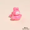 Muñeca de Resina Serie Kt Avión Electroplateado Tridimensional Muñeca Pingüino Lindo Cachorro Rana Muñeca Adornos Pequeños de Escritorio