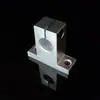 Juego completo de accesorios DIY para pozo de luz: eje duro cromado, rueda universal, abrazadera cruzada, abrazadera paralela, anillo de fijación, placa acrílica, abrazadera en T