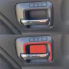 Adecuado para 14-18 Gmc 1500 Modificación de Interior de Coche Panel Decorativo de Interruptor de Puerta Negro Piano Pegatina Decorativa