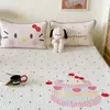 Colchoneta de látex de dibujos animados Clase A de tres piezas colchoneta de seda helada colchoneta refrescante colchoneta para aire acondicionado verano dormitorio colchoneta suave lavable a máquina
