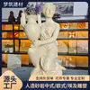 Figuras de Pavilhão de Jardim, Esculturas Redondas, Esculturas Memoriais Centrais na Praça, Estilo Clássico