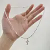 Collar Plateado Oscuro con un Diseño Único, Versátil y Elegante, Cadena para Clavícula de Alta Gama en Tendencia de Moda para Mujeres
