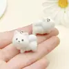 Dibujos Animados Super Mini Lindo Animal Terciopelo Animal Perro West Highland Colgante Llavero Cadena para Teléfono Móvil Accesorios de Joyería