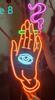 Amazon Gesto Temu Comércio Exterior Transfronteiriço Mão Cigarro Sem Fumar Luz Decorativa Neon Produto Padrão Venda Quente Personalização