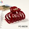 Pajarita de PC Premium Pinza Grande para el Cabello Nueva Horquilla de Pelo de Pajarita Pintada con Spray UV Pinza de Tiburón para Moño Versátil Venta al por Mayor