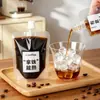 Bolsas Desechables para Empaque de Líquido de Espresso, Bolsas para Llevar Cold Brew, Bolsas Selladas Transparentes Engrosadas con Boquilla Líquida para Hielo Goteo