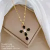 [Aço titânio] cruz zircão luz temperamento luxo lindo colar de diamante feminino all-match clavícula corrente titânio aço corrente