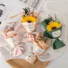 Pequenos Buquês de Flores Artificiais, Rosas, Girassóis, Flores de Sabão, Acessórios para Presente, Flores Artesanais, Pequenos Buquês Transfronteiriços no Atacado