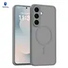 Funda para teléfono Samsung S26 Ultra con sensación de piel, aplicable transfronteriza, funda magnética S26fe con orificios de precisión, cubierta protectora anti-caídas S25u