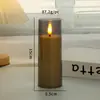 Luz de Vela Digital LED Tipo Bala Jantar à Luz de Velas Roteiro Layout de Atmosfera de Assassinato Adereços Vela com Controle Remoto Criativo