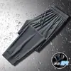 Pantalones Casuales de Verano para Hombre para Obra, Ropa de Trabajo con Bolsillos con Cremallera, Pantalones Transpirables, Corte Holgado, Resistentes al Desgaste en Verano para Condiciones de Trabajo
