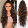Rabo de Cavalo Peruca Transfronteiriço para Mulheres Europeu e Americano Cabelo Cacheado Fofo Rabo de Cavalo Grande Grampo Peruca Rabo de Cavalo Extensão de Cabelo Rabo de Cavalo