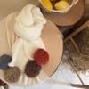 Bufanda Infantil para Niñas Otoño e Invierno Cálida de Punto para el Cuello Color Sólido Bebé de Pocos Meses Bufanda Gruesa para el Cuello a Prueba de Frío