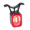 Luz Trasera Inteligente para Freno de Bicicleta Luz Trasera de Advertencia para Montaña Ip66 Impermeable para Montar de Noche Advertencia de Seguridad para Ciclismo al Aire Libre