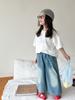 Pantalones Anti-Mosquitos Weimu para Niñas, Nuevo Estilo Verano 2026, Jeans Casuales de Pierna Ancha para Niños, Pantalones Largos para Bebés