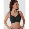 Sujetador de Malla Cruzada Estilo Europeo y Americano para Mujer, Sin Costuras, Soporte Lateral del Pecho, Tallas Grandes, Sujetador con Tira de Gelatina, Venta al por Mayor Transfronteriza en Amazon