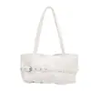 Bolsa de Ombro Única Ins Retro Coreana 2026 Nova Moda Simples para o Dia a Dia Bolsa Tote Design de Nicho Bolsa de Mão Tendência