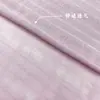 Tela de algodón suave y cómoda transpirable de cuadros pequeños para primavera y verano, vestido camisa para mujer, tela de camisa jacquard