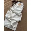 Altamente recomendado~ Alta qualidade! Calça longa branca de algodão Tencel confortável, de perna larga, para mulheres, cintura alta, modeladora, versátil
