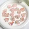 Contas Coração de Rosa Dingyi Nova Lua Fria Resina Galvanizada Com Furo Contas Soltas Pulseira DIY Pulseira Acessórios de Joias