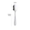 Mini cuchara tenedor de acero inoxidable 304 al por mayor de 2,5 mm de grosor, ocho colores, vajilla occidental, cuchara de postre, tenedor, cuchara para condimentar