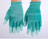Guantes de Nylon Rayado con Recubrimiento de PU para Dedos y Palma, Delgados Resistentes al Desgaste Electrónicos Libres de Polvo Antiestáticos Venta al por Mayor de Fábrica Guantes de Protección Laboral
