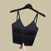 Hermoso Sujetador de Espalda con Almohadillas Integradas para Mujer, Estilo Caliente de Verano 2026, Forma de U, Se Puede Usar por Fuera, Camiseta sin Mangas