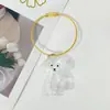 Nuevo Colgante Transparente de Acrílico Almacenamiento de Pelo de Mascota Gato Colección Conmemorativa de Pelo de Perro Colgante de Llavero Venta al por Mayor