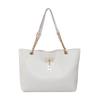 Bolsa de grande capacidade feminina, bolsa de ombro com corrente da moda deste ano, de alta qualidade, estilo estrangeiro, para todos os tipos de viagem, bolsa tote tecida